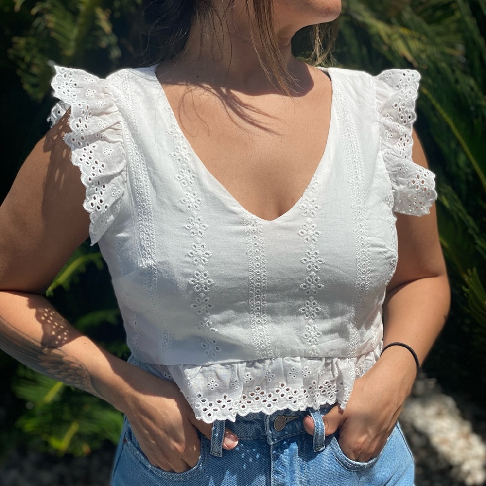 Ruffle top